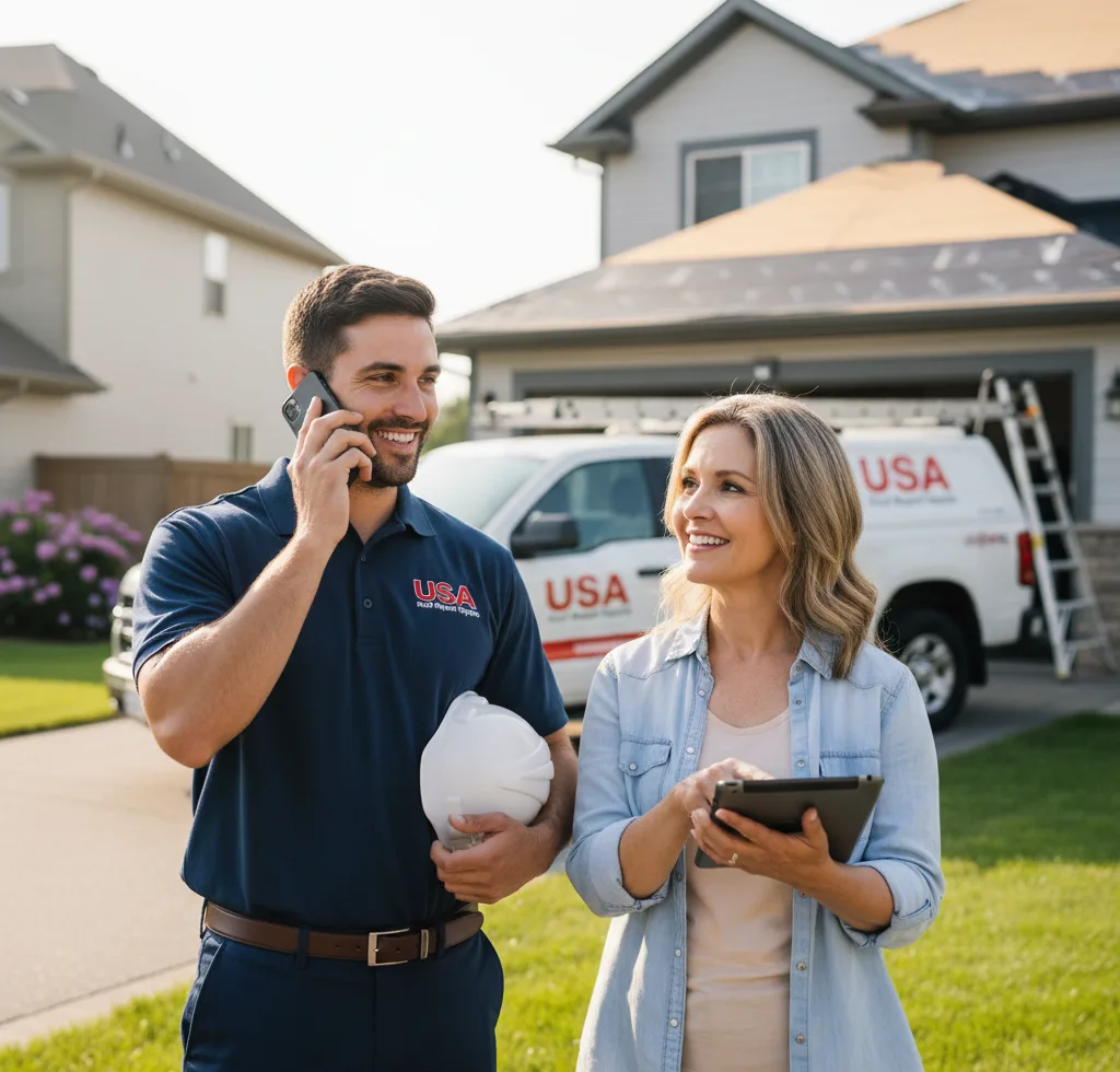 USA Roof Repair Experts customer support in White Swan